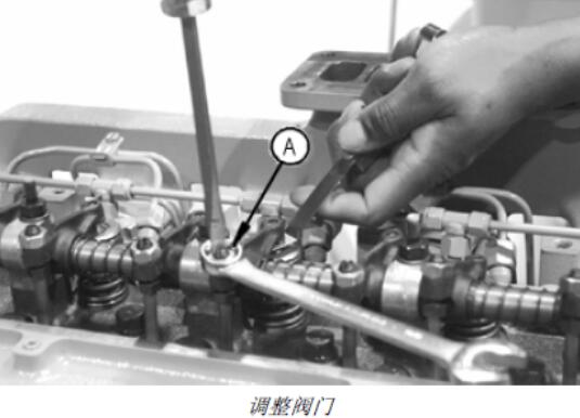 強(qiáng)鹿柴油發(fā)動機(jī)的氣門間隙的檢查和調(diào)整